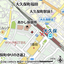 チャーム明石大久保駅前周辺の地図