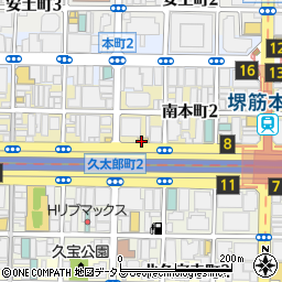 上等カレー 堺筋本町BR店周辺の地図