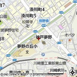 兵庫森林管理署神戸森林事務所周辺の地図