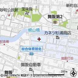 静岡県浜松市中央区舞阪町長十新田16周辺の地図