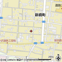 静岡県浜松市中央区新橋町597周辺の地図
