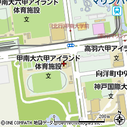 三木記念体育館周辺の地図