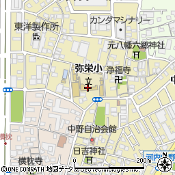 大阪府東大阪市本庄1丁目8周辺の地図