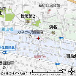 静岡県浜松市中央区舞阪町長十新田104周辺の地図