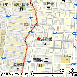 飯田共同住宅周辺の地図