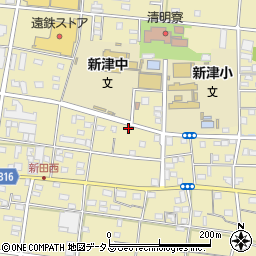 静岡県浜松市中央区新橋町742周辺の地図
