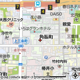 ウエムラ化粧院周辺の地図