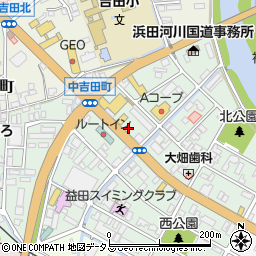 トヨタレンタリース島根益田駅北店周辺の地図