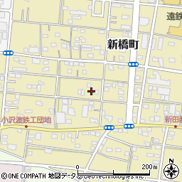 静岡県浜松市中央区新橋町598周辺の地図