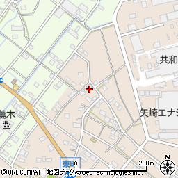 静岡県浜松市中央区東町76周辺の地図