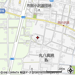 静岡県浜松市中央区小沢渡町1516周辺の地図