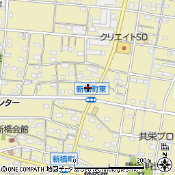 静岡県浜松市中央区新橋町1030周辺の地図