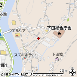 静岡県下田市中472周辺の地図