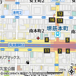 鳥貴族 堺筋本町店周辺の地図