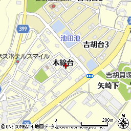 愛知県田原市吉胡町木綿台93周辺の地図