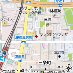 奈良県奈良市油阪地方町周辺の地図
