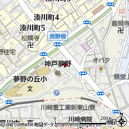 花コーポ・神戸東山館周辺の地図