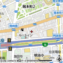 株式会社クラシアン　大阪営業所周辺の地図