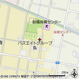 静岡県浜松市中央区新橋町6周辺の地図