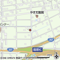 静岡県浜松市中央区篠原町20654周辺の地図