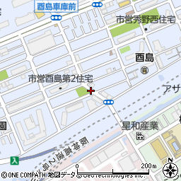 酉島中公園周辺の地図