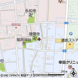静岡県浜松市中央区下江町374周辺の地図