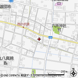 静岡県浜松市中央区小沢渡町1440周辺の地図
