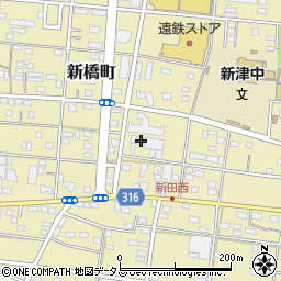 静岡県浜松市中央区新橋町680周辺の地図