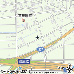 静岡県浜松市中央区篠原町20858周辺の地図