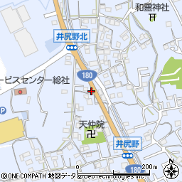 岡山県総社市井尻野316周辺の地図