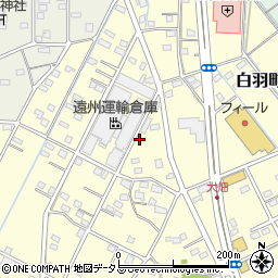 静岡県浜松市中央区白羽町440周辺の地図