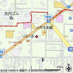 エクセル東岡山周辺の地図