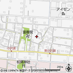 静岡県浜松市中央区小沢渡町474周辺の地図