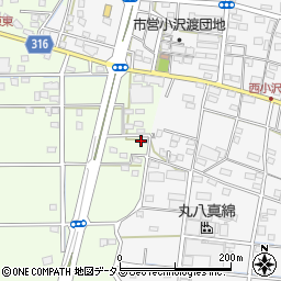 静岡県浜松市中央区篠原町22585周辺の地図