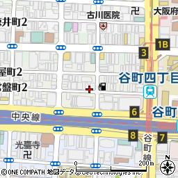 救心製薬株式会社大阪営業所周辺の地図