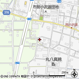 静岡県浜松市中央区小沢渡町1528周辺の地図