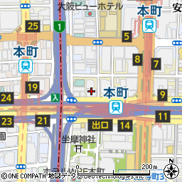 石本マオラン株式会社大阪営業所周辺の地図