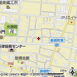 静岡県浜松市中央区新橋町1018周辺の地図