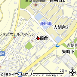 愛知県田原市吉胡町木綿台86周辺の地図