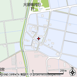 静岡県磐田市大原3960周辺の地図
