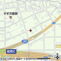 静岡県浜松市中央区篠原町21013周辺の地図