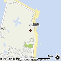愛知県知多郡南知多町篠島小磯島周辺の地図