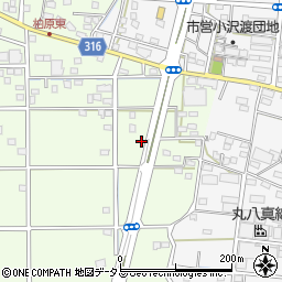静岡県浜松市中央区篠原町22600周辺の地図