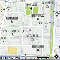 明工商事大阪営業所周辺の地図