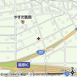 静岡県浜松市中央区篠原町20859周辺の地図