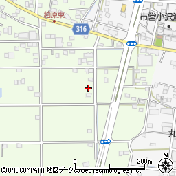 静岡県浜松市中央区篠原町22606周辺の地図