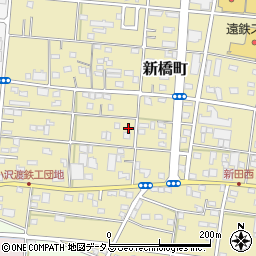 静岡県浜松市中央区新橋町596周辺の地図