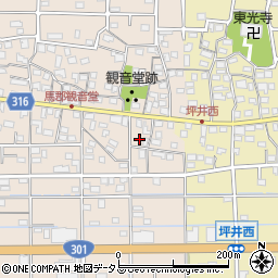 静岡県浜松市中央区馬郡町4746周辺の地図
