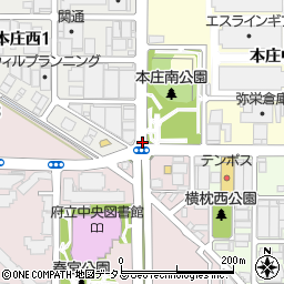 春宮住宅東口周辺の地図
