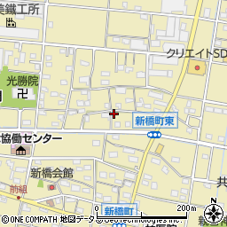 静岡県浜松市中央区新橋町1019周辺の地図